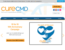 Tablet Screenshot of curecmd.org